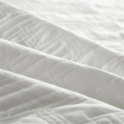 Decorbites™ Baumwoll-Tagesdecke-Bettüberwurf-Set mit dicker Steppung für luxuriöse Bettwäsche