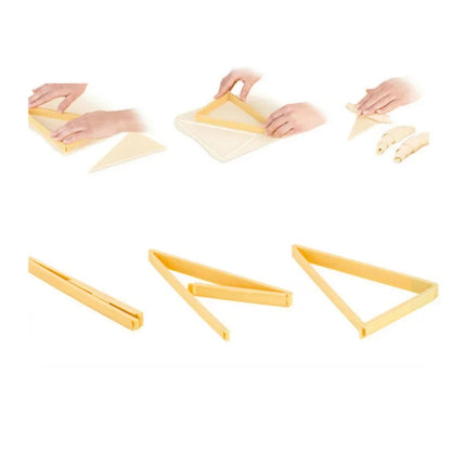 DecorBites™ Croissant Maker Machine Bread Line Mould Dough Sheet Pastry Tools