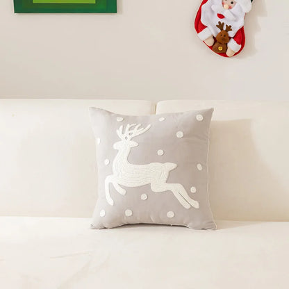 Decorbites™ gestickte Weihnachtskissenbezüge für festliche Dekoration