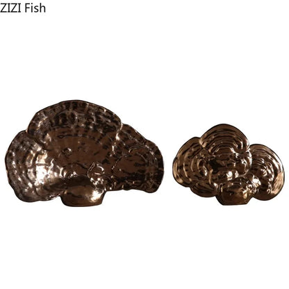 Decorbites™ Ganoderma Lucidum Skulptur Schreibtisch-Dekoration, modernes Raum-Dekor & Handwerkskunst