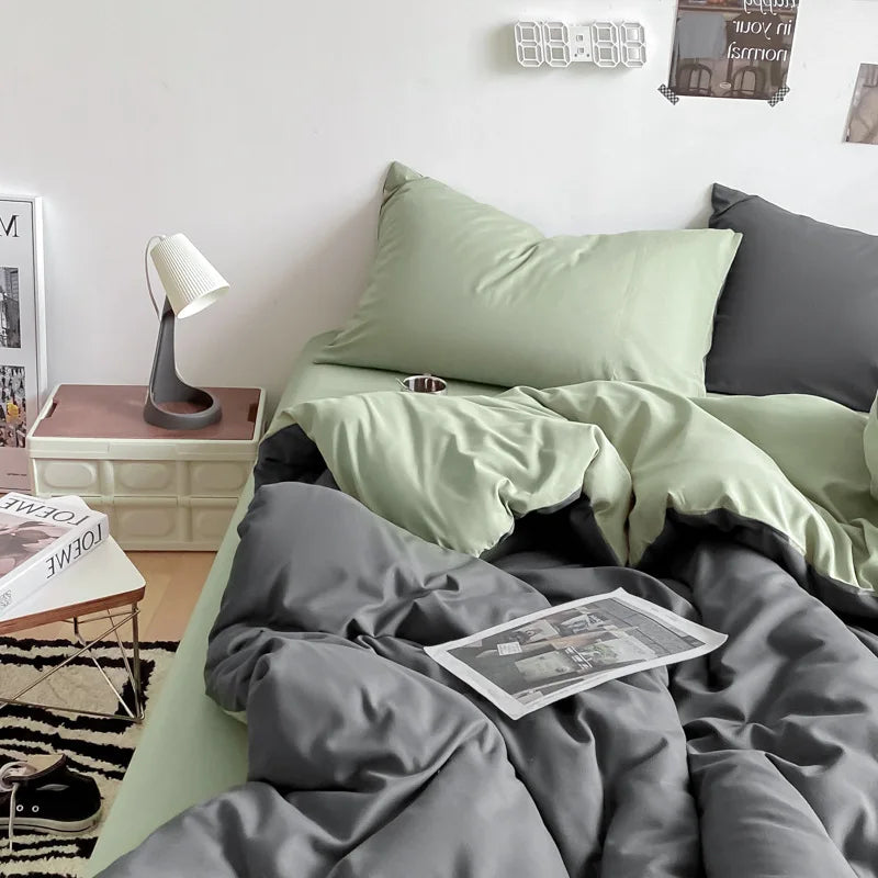 Decorbites™ Baumwoll-Geblümtes Daunenbettbezug Weiche Bettdecke Hautfreundliche Bettwäsche