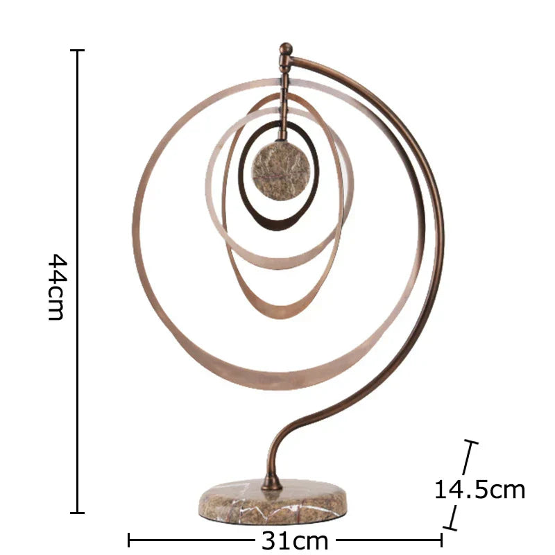 DecorBites™ Geometry Sculpture Marble Base Desk Decoration Aesthetics Decor Home Room
