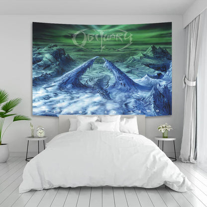 DecorBites™ Death Metal Tapestry Home Decor Poster Living Room Banner Flag
