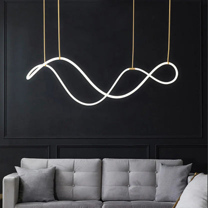 Decorbites™ Lines Kronleuchter: Moderne Designer-Beleuchtung für Wohnzimmer, Esszimmer und Bar