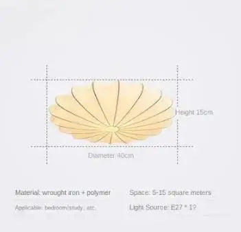 Decorbites™ Sahneblumen-Hängeleuchte für Ess- und Wohnzimmer
