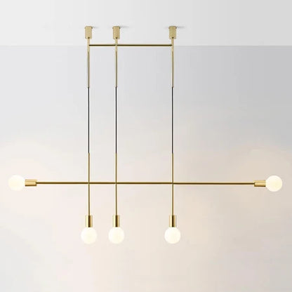 DecorBites™ Geometric Iron Pendant Lights for Dining Bedroom Cafe Indoor Decor