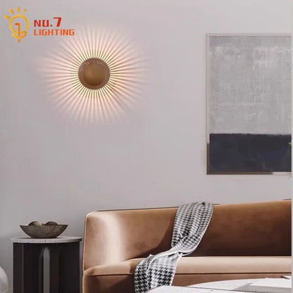 Decorbites™ LED Aluminium Wandlampe: Modernes minimalistisches Kunst-Dekor für Wohnzimmer, Schlafzimmer, Hotel