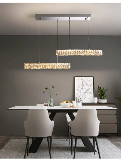 Decorbites™ Kristall-Deckenleuchter-Lampe - Moderne Luxus dimmbare LED-Leuchte