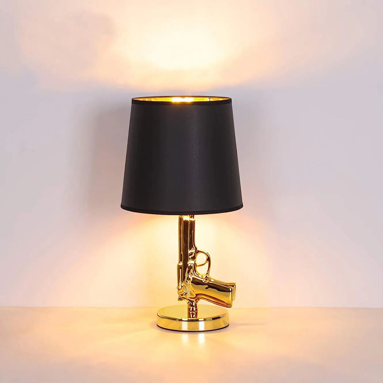 Decorbites™-Pistolen-Bodenleuchte galvanisierte Metall-Tisch-Schreibtischlampe