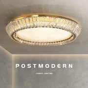 Gold Crystal LED Ceiling Light Dia80cm 192W