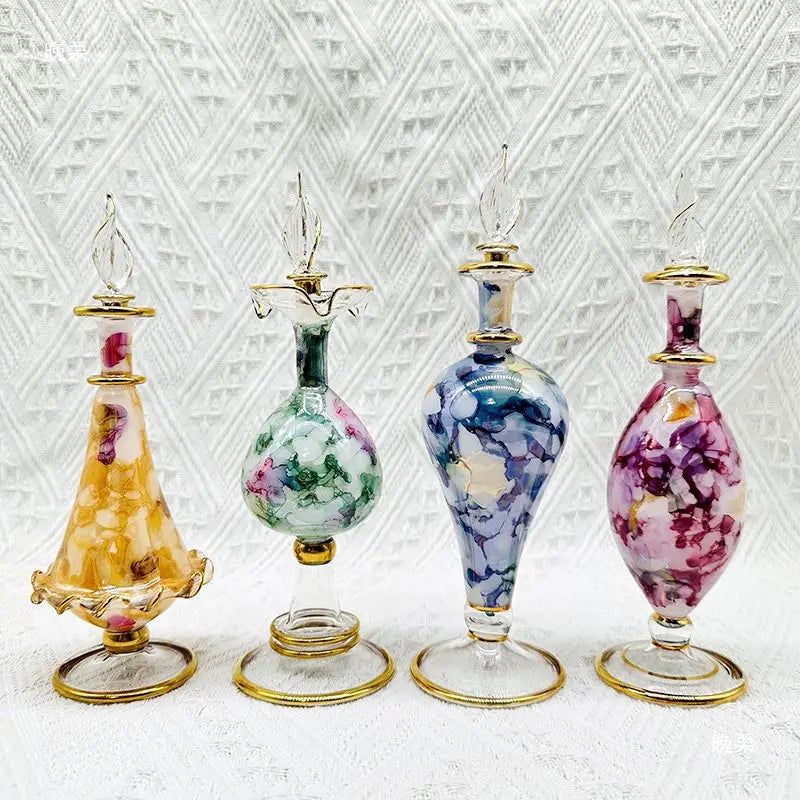 Decorbites™ Glasflaschen-Schmuckornamente, bunte Souvenirs