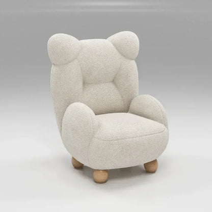 Decorbites™ Kinder Lammvelours Bären-Sofasessel: Süßer & gemütlicher Einzel-Sitz für Schlafzimmer & Wohnzimmer