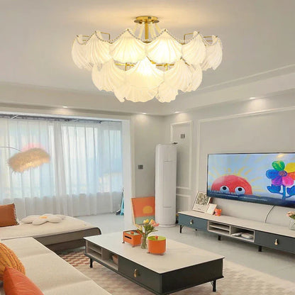 Decorbites™ Kristallperlenkette-Kronleuchter: Luxuriöse Hängeleuchte für exquisites Wohnraumausstattung