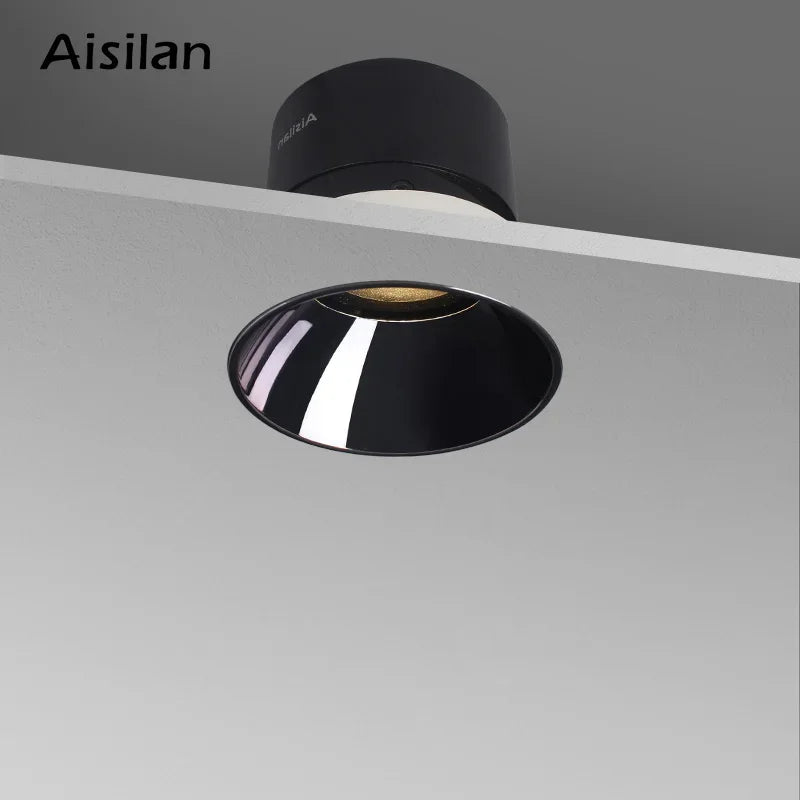 Decorbites™ rahmenloses LED-Downlight 7W für Wohnzimmer und Schlafzimmer, blendfreies Spotlicht