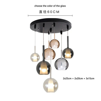 Decorbites™ Designer-Glas-Hängeleuchte für Esszimmer, Küche, Loft und Heimdekoration