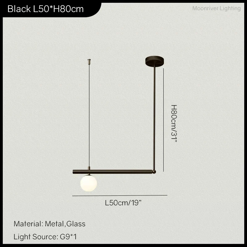Decorbites™ LED-Lineare Hängelampe für Zuhause – Moderne Minimalistische Wohnzimmer-Lüster