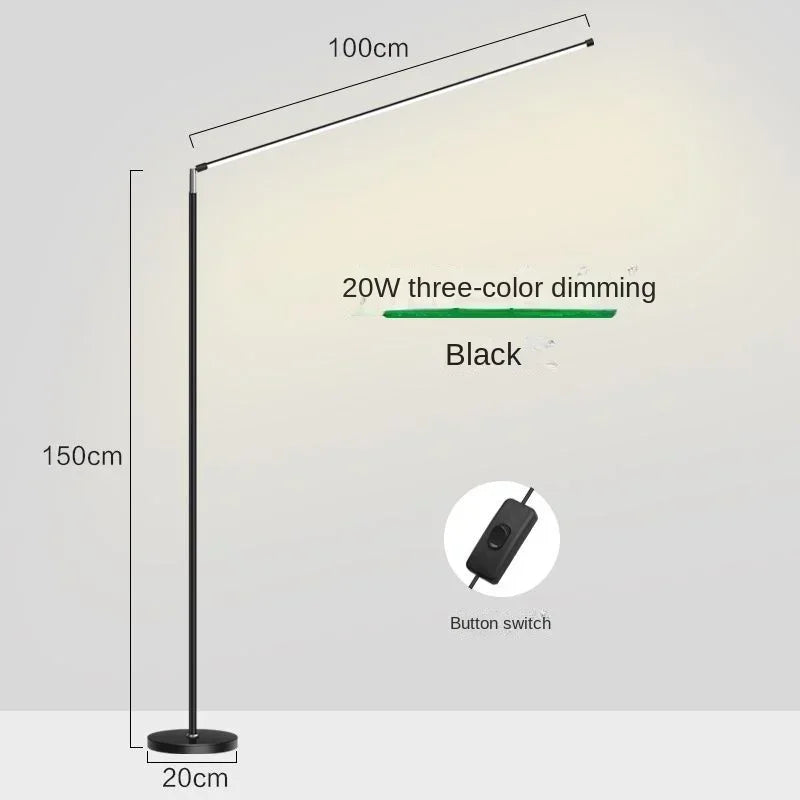 Decorbites™ LED-Stehlampen: Superhelle minimalistische Leselampe für Wohnzimmer und Schlafzimmer