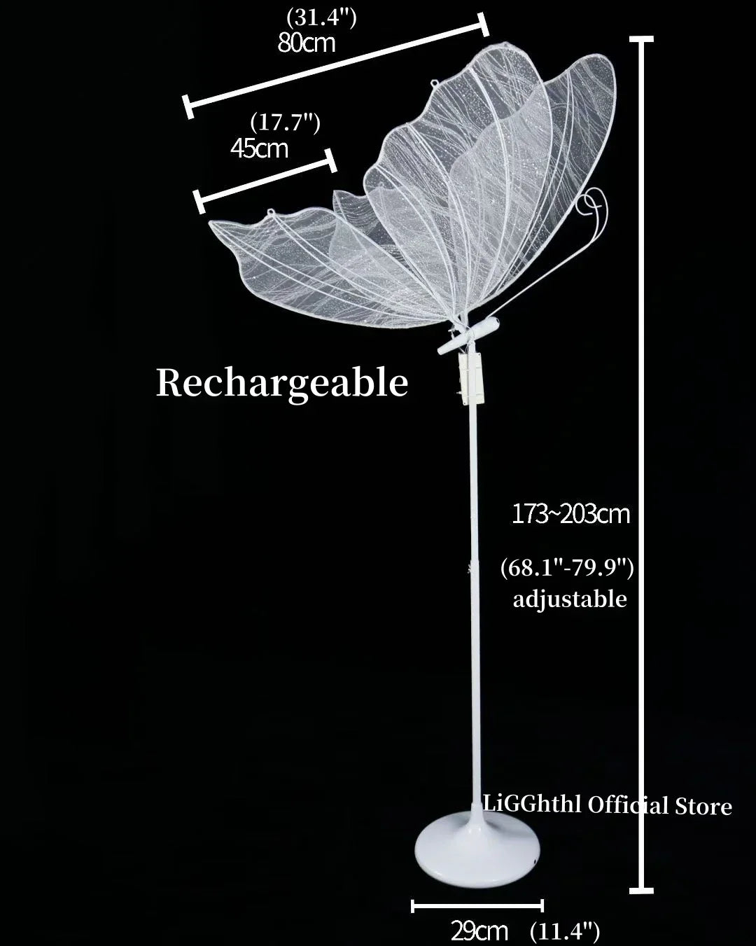 Iron Butterfly LED Lamp