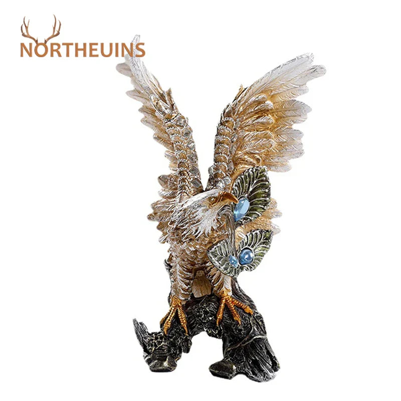Gold Eagle Resin Figurines