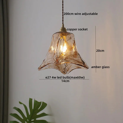Decorbites™ Klar-Glas-LED-Pendelleuchte | Nordische Hängelampe für Küche, Wohnzimmer