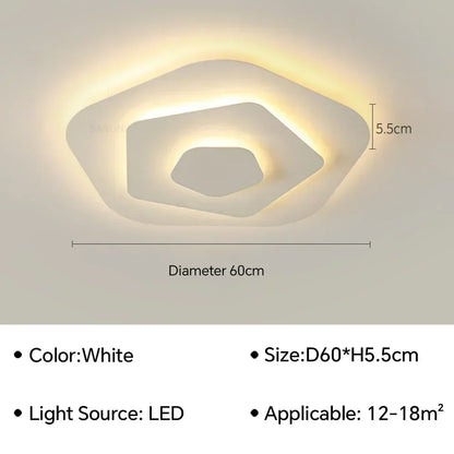 DecorBites™ LED Ceiling Chandelier for Living Room Bedroom Decor