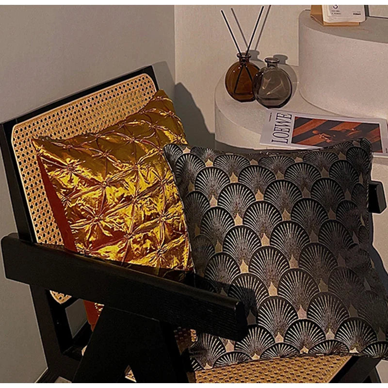 Decorbites™ Fuchs-Fell Kissenbezug 45x45, Vintage Luxus Dekokissenbezug für das Wohnzimmer