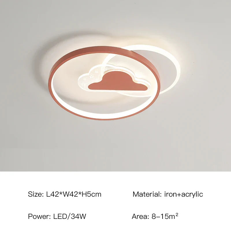 Decorbites™ Kinderzimmer LED-Deckenleuchter Modernes Kinderzimmer-Studien-Hängeleuchte