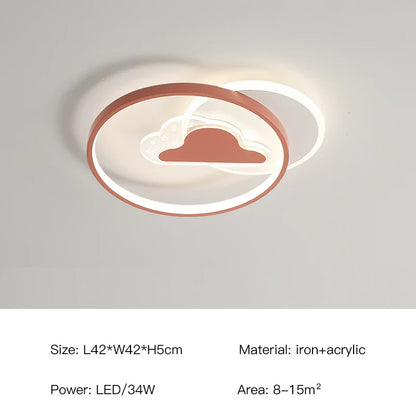 Decorbites™ Kinderzimmer LED-Deckenleuchter Modernes Kinderzimmer-Studien-Hängeleuchte
