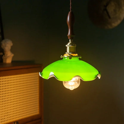 Decorbites™ Grüne Glas-LED-Hängeleuchte für die Dekoration von Wohn- und Esszimmer