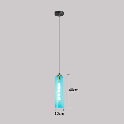 Decorbites™ Grünes Glas Nordisches Pendellicht E27 Hängearmatur für Wohn- und Schlafzimmer