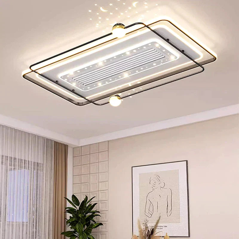 Decorbites™ Kinderzimmer-Deckenventilator mit Fernbedienung und modernem LED-Licht