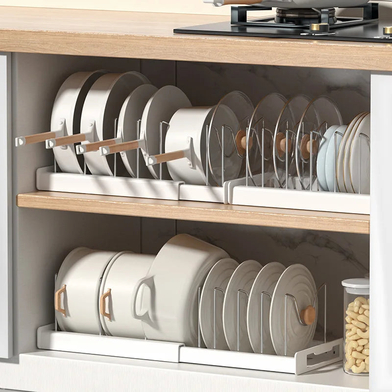 Expandable Cabinet Storage Rack