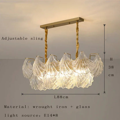 Decorbites™ Kristallglas-Lüster: Luxuriöser Retro-Pendantleuchter für die Dekoration von Esszimmer, Wohnzimmer und Schlafzimmer