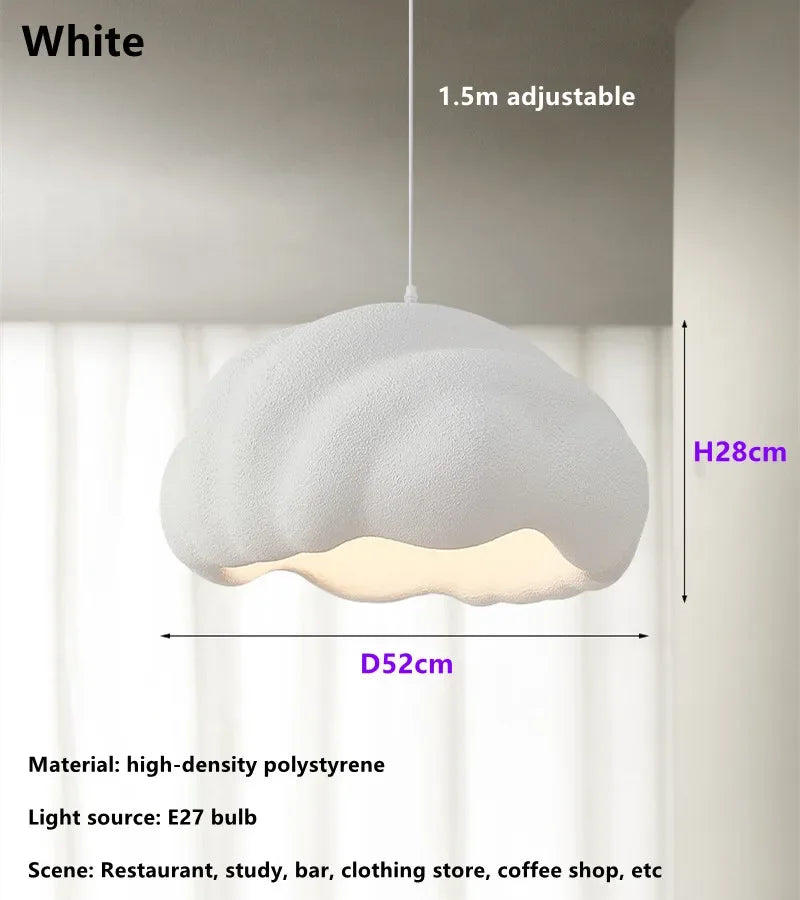 Decorbites™ Creme Wabi Sabi LED-Hängeleuchter - Elegante Dekoration für Esszimmer und Schlafzimmer