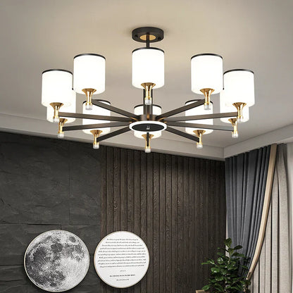 Decorbites™ Glasleuchter: Nordisch moderner LED-Hängeleuchter für Wohnzimmer und Schlafzimmer
