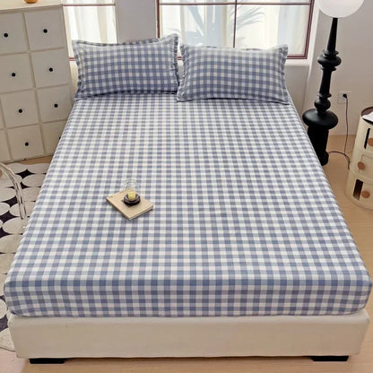 Decorbites™ Japanischer Stil Dickes Spannbettlaken für Queen-/King-Size-Bett