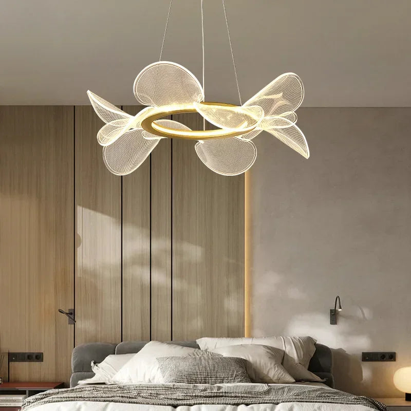 Acrylic Flower Chandelier