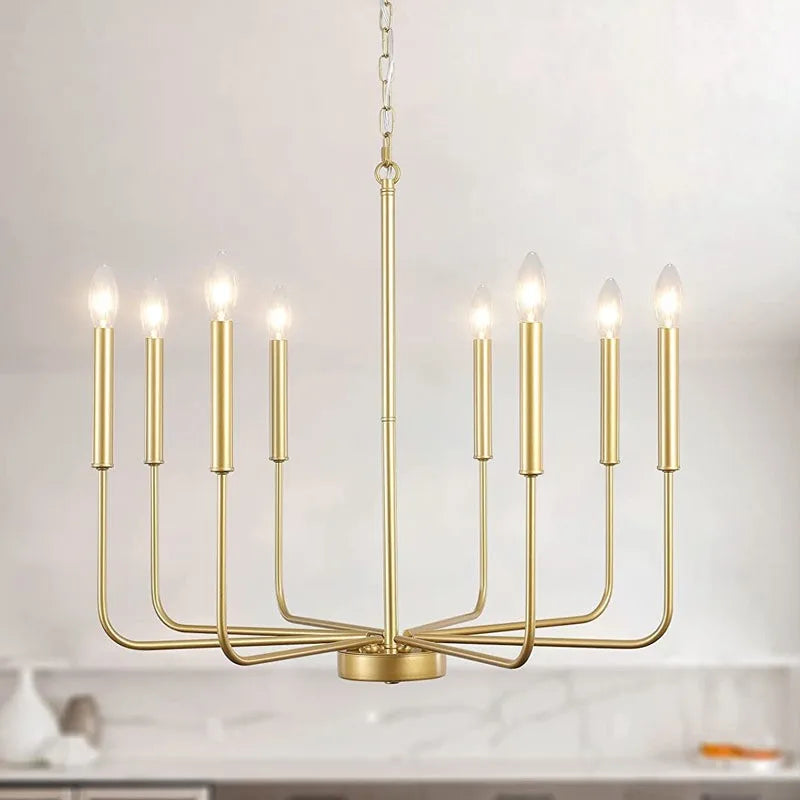 Decorbites™ Eisenleuchter für amerikanischen ländlichen Stil im Wohnzimmer, Küche, Esszimmer und Schlafzimmer