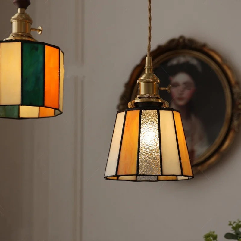 Decorbites™ Kupferknopf-Schalter LED-Hängeleuchte, verstellbare Glas-Esszimmerbeleuchtung