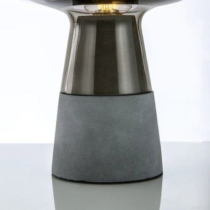 Decorbites™ Leimu Zement-Tischleuchte - Moderne industrielle Glas-Schreibtischlampe