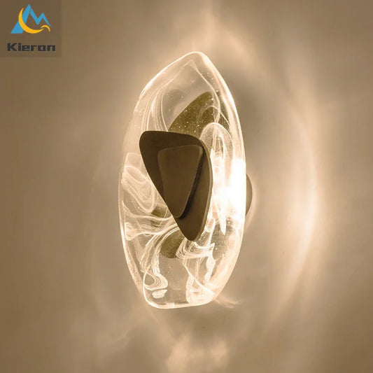 Decorbites™ Kristall-LED-Wandleuchte Moderne Glas-Wandlampe für Wohnzimmer, Schlafzimmer, Badezimmer