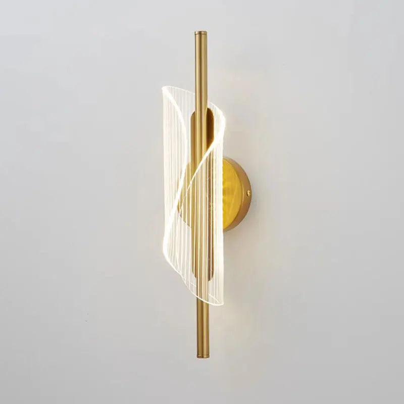 Modern Gold Black Sconce