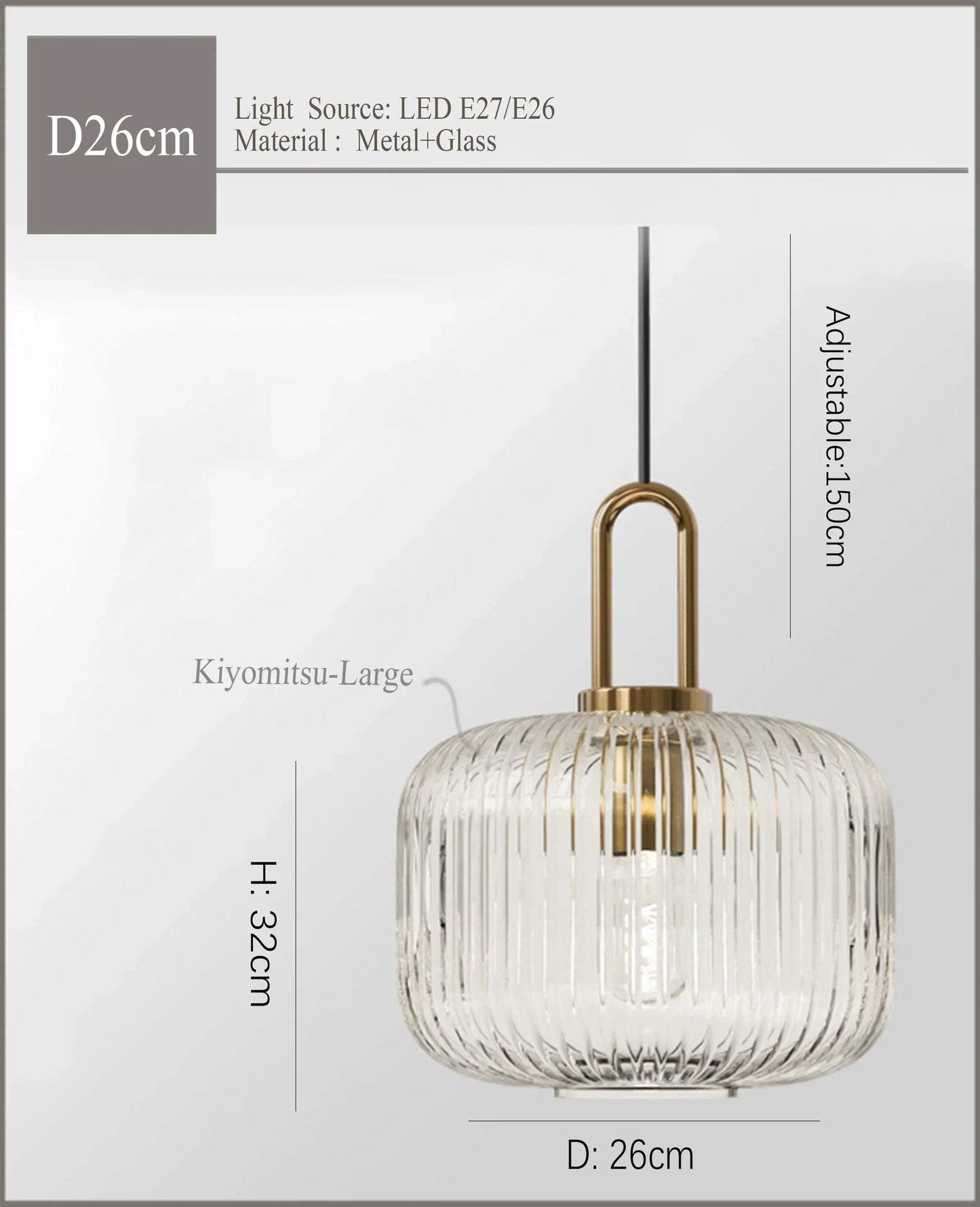 Decorbites™ Japanisches Glasanhängerleuchte: Moderne nordische LED-Hängeleuchte für Schlafzimmer und Heimdekoration