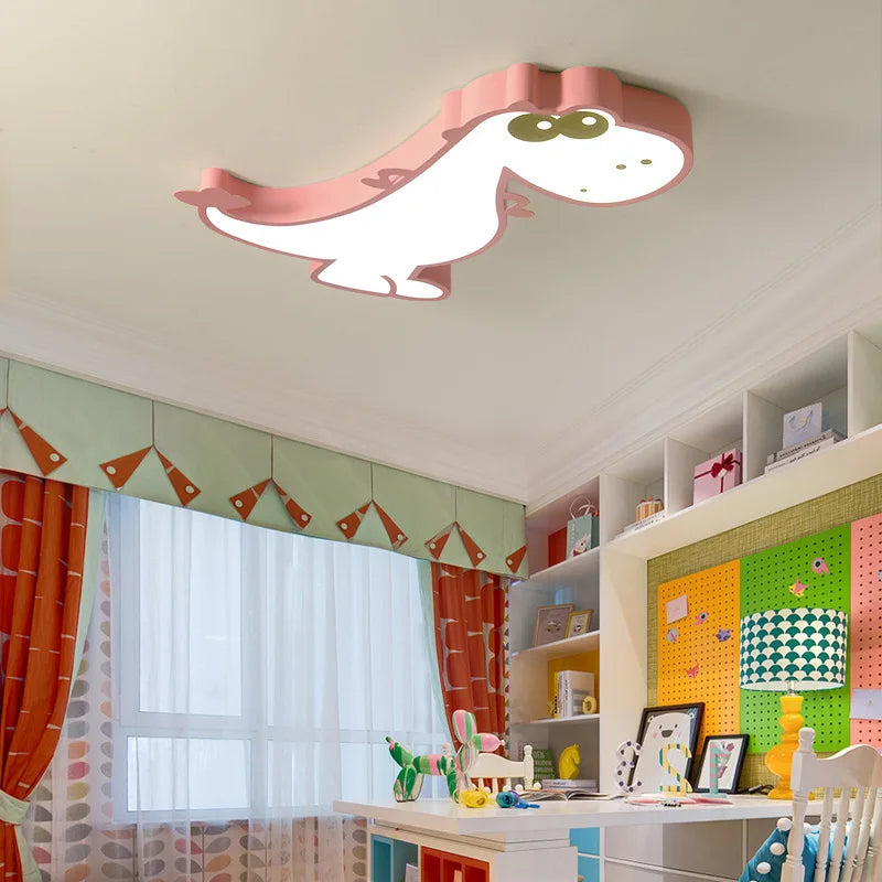 Decorbites™ Dinosaurier-Tier-Kinder-Deckenlampe smarte LED-Beleuchtung für das Kinderzimmer modernes Cartoon-Dino