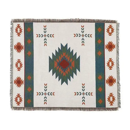 Decorbites™ Geometrische Baumwollgestrickte Sofadecke & Wandteppich