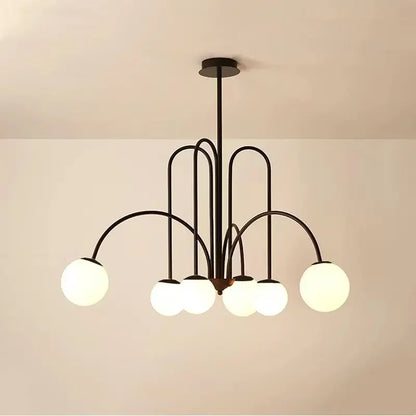 DecorBites™ Glass Ball LED Chandelier for Indoor Decor Lighting