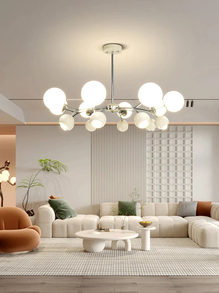Decorbites™ Französische Creme Wohnzimmer-Hängeleuchte Magische Bohne Restaurant Bauhaus Mittelalterliches Schlafzimmer