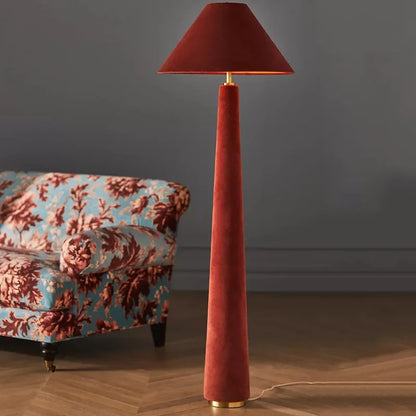 DecorBites™ Cotton Velvet Floor Lamp LED E27 Modern Light Fixtures for Living Room