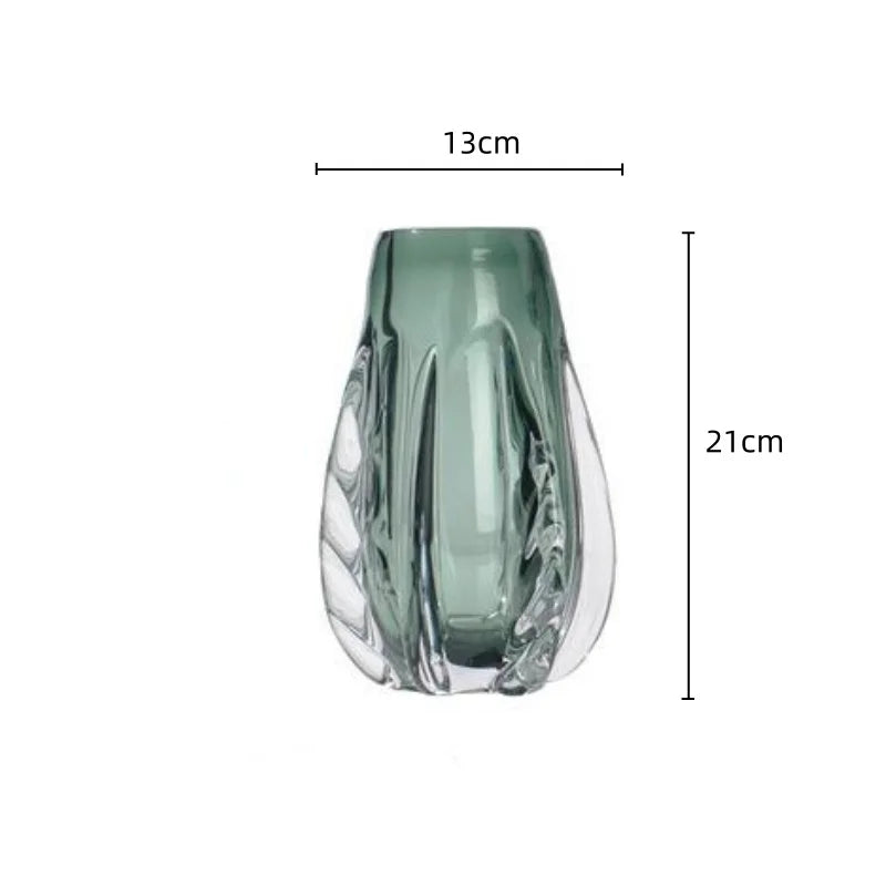 Decorbites™ Kristallvase: Elegante Glasblumentopf für Heimdekoration und Terrarienarrangement