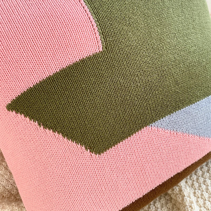 Decorbites™ Strick-Hussenbezug-Set für die Heimdekoration im Wohnzimmer, Schlafzimmer und auf der Sofaliege